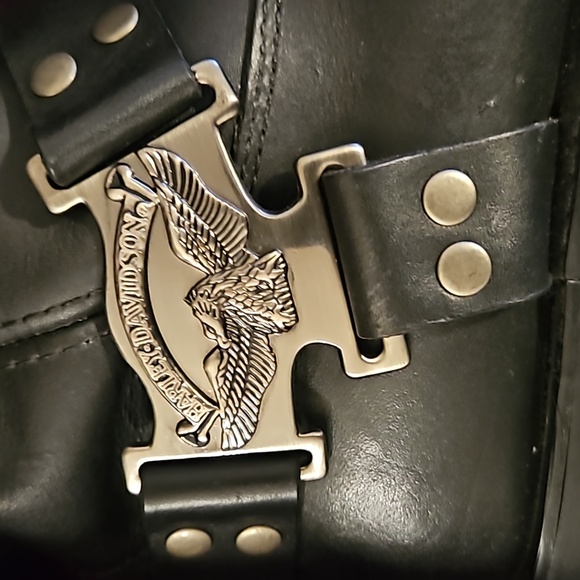 Harley Davidson Men's Leather Boots - Picture 2 of 10